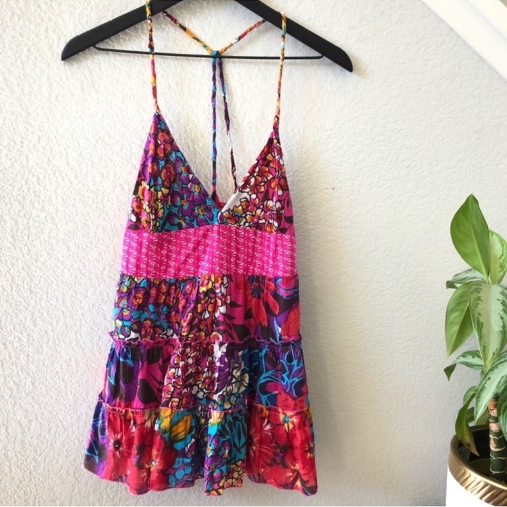 Funky People Multicolor Floral Top